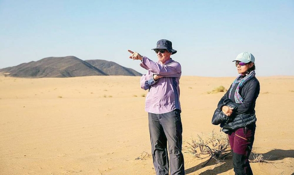 British explorer Mark Evans, undertaking the “Heart of Arabia expedition”, said that he and his team are 