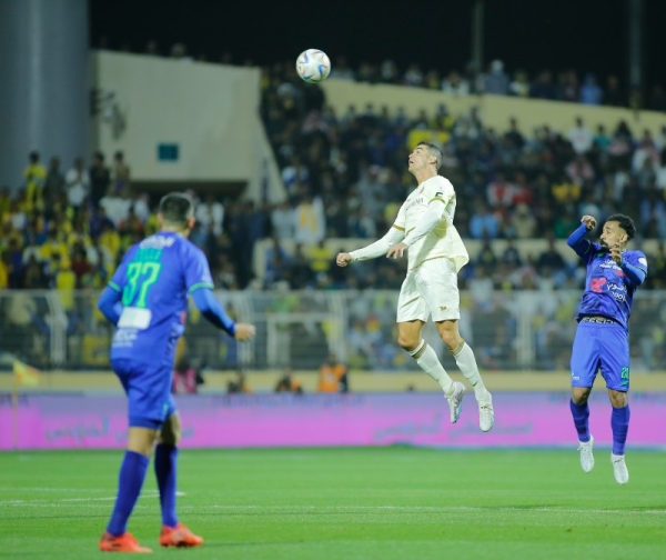This was Ronaldo's third game for Al Nassr. (@SPL)