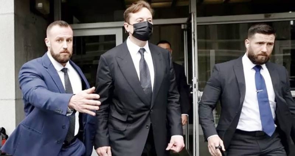 MuskElon Musk leaves court shortly before the verdict. — courtesy EPA
