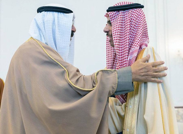 Kuwait Crown Prince Sheikh Mishal Al-Ahmad Al-Jaber Al-Sabah on Sunday received Minister of Foreign Affairs Prince Faisal Bin Farhan Bin Abdullah at Bayan Palace in Kuwait City.