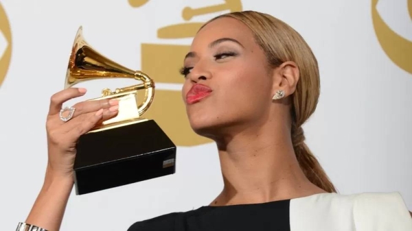 Beyoncé made history 22 years after receiving her first Grammy, when she was still part of Destiny's Child