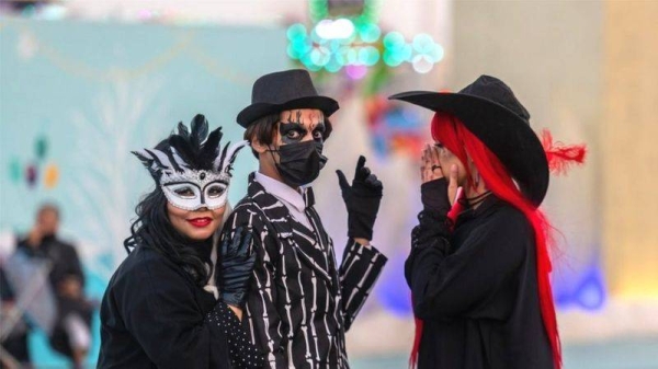 GEA provided free tickets to enter the Boulevard City to those who wore scary costumes during the “Horror Weekend,” held in October last year. (Twitter @RiyadhSeason)