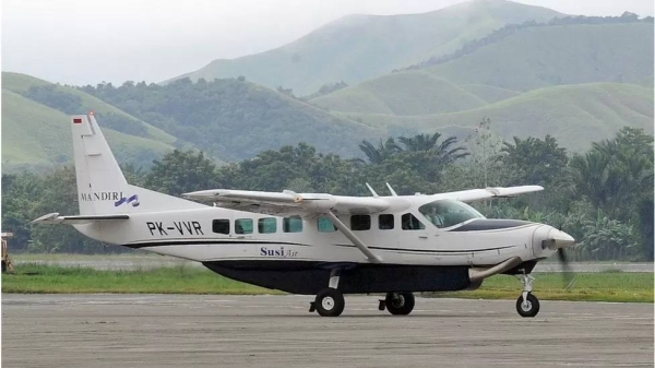 Susi Air's founder has said she is praying for those who were aboard a flight that was attacked in Papua