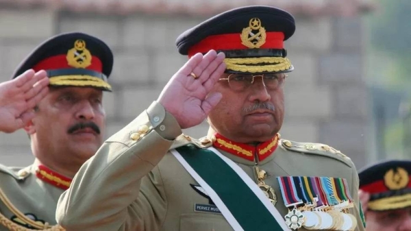 Musharraf's funeral took place at a military compound in Karachi, but was not attended by senior figures
