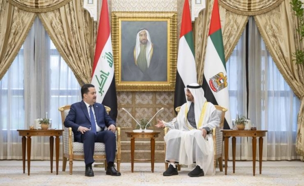 UAE President, Iraqi PM discuss bilateral cooperation, latest developments