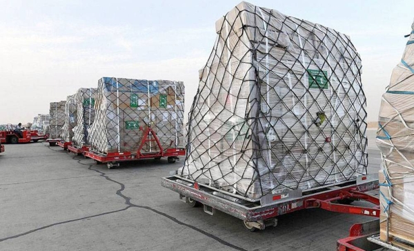 The 7th Saudi relief plane left King Khalid International Airport in Riyadh, carrying medical equipment worth more than SR36 million to assist earthquake victims in Syria and Turkiye.