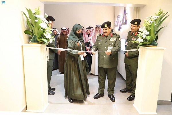 Director General of Prisons Maj. Gen. Majed Al-Duweish inaugurates the expansion of a rehabilitation project at the Women’s Prison in Riyadh.  