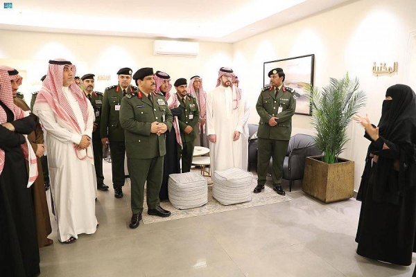 Director General of Prisons Maj. Gen. Majed Al-Duweish inaugurates the expansion of a rehabilitation project at the Women’s Prison in Riyadh.  