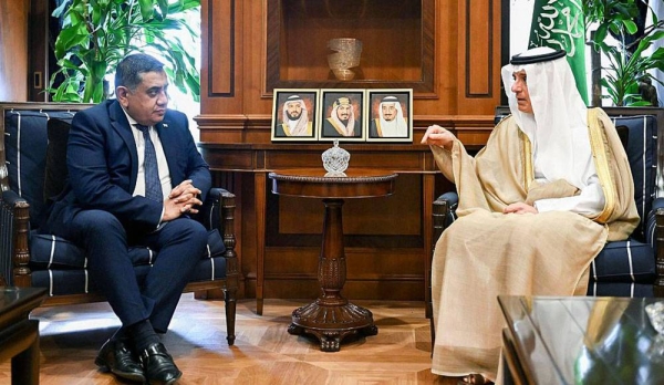 Minister of State for Foreign Affairs, Cabinet Member, and Climate Envoy Adel Bin Ahmed Al-Jubeir received in Riyadh Wednesday the UK Minister of State for the Middle East, North Africa, South Asia, and United Nations at the Foreign, Commonwealth, and Development Office and UK Prime Minister’s Special Envoy Lord Tariq Ahmad.