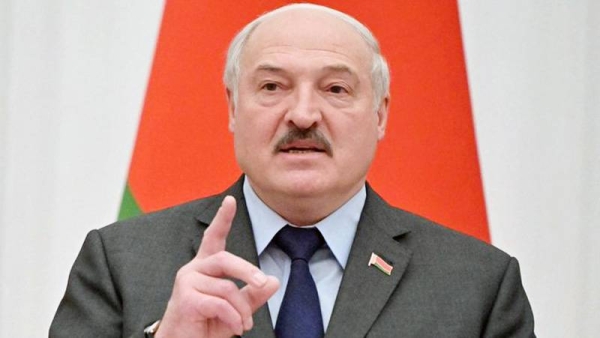 Belarus leader Alexander Lukashenko seen in this file photo