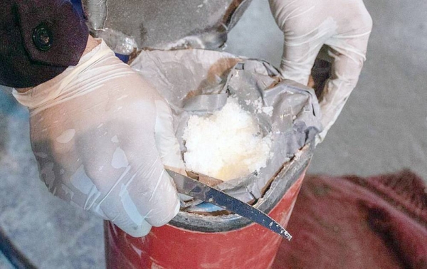 ZATCA of Al-Batha cross-border checkpoint has successfully foiled two attempts to smuggle more than 27 kilograms of Methamphetamine and 17,000 prohibited tablets.