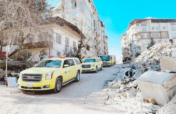 The Saudi search-and-rescue team continues its tasks in Türkiye’s earthquake-hit regions as part of the King Salman Humanitarian Aid and Relief Center (KSRelief) relief efforts to the earthquake victims.