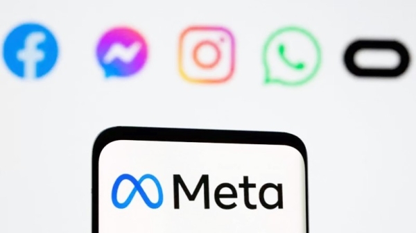 A photo that shows meta with Facebook, Messenger, Instagram and WhatsApp logos. — courtesy Reuters