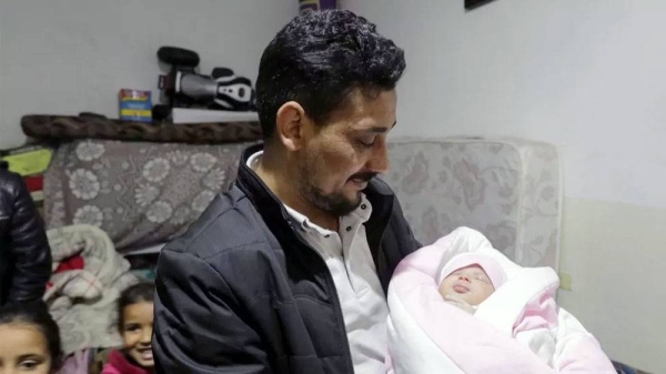 “She is one of my children now,” Afraa’s uncle Khalil Al-Sawadi said. — courtesy Reuters