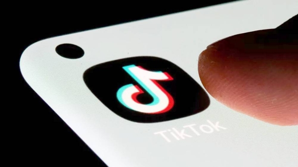 TikTok logo on phone. — courtesy Reuters