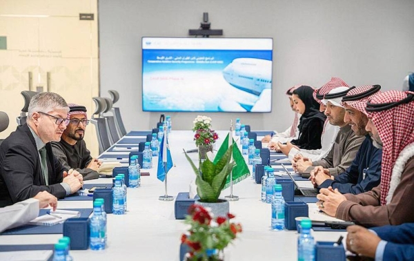 GACA President Abdulaziz Bin Abdullah Al-Duailej received in Riyadh Friday Juan Carlos Salazar, secretary general of ICAO, currently on a visit to Saudi Arabia.