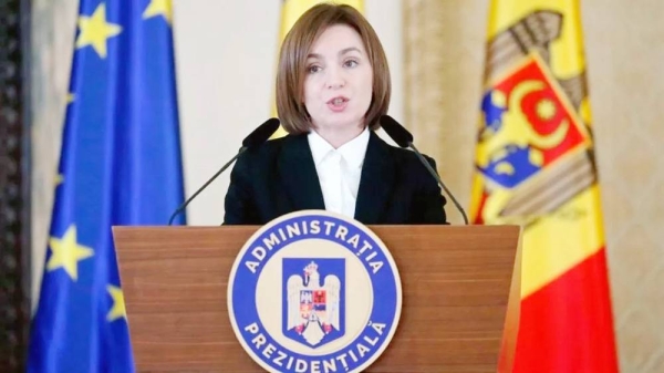 Moldova’s President Maia Sandu has warned that some are hoping to install a Russian puppet government in her country. — courtesy photo