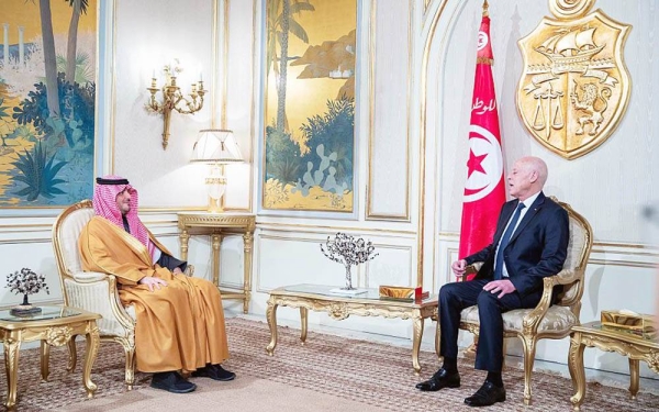 נשיא תוניסיה, הנסיך עבדולעזיז, דן בשיתוף פעולה ביטחוני