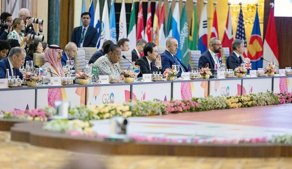 Minister of Foreign Affairs Prince Faisal Bin Farhan Bin Abdullah participated in the G20 Foreign Ministers’ Meeting in New Delhi Thursday.
