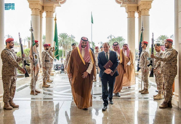 Britain’s Defense Minister Ben Wallace reaffirmed the UK’s enduring commitment to work with Saudi Arabia, with discussion of how to enhance the bilateral relationship yet further in support of regional stability and security.