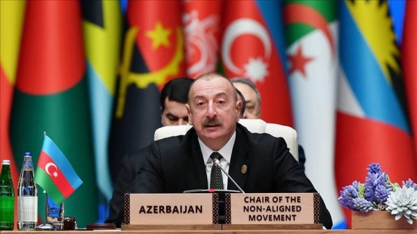  Azerbaijani President Ilham Aliyev.