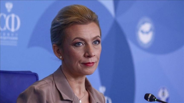 Russian Foreign Ministry spokeswoman Maria Zakharova.