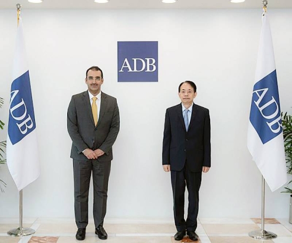 The Saudi Fund for Development (SFD) CEO Sultan Abdulrahman Al-Marshad met in Manila with Asian Development Bank (ADB) President Masatsugu Asakawa to discuss development cooperation between the two sides.