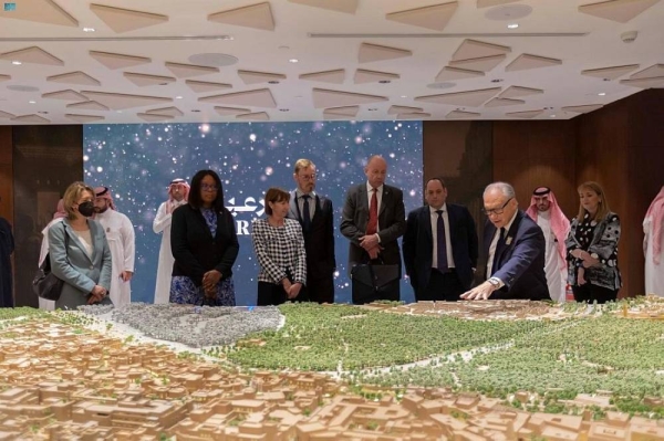 The BIE delegation visited to the headquarters of the Diriyah Gate Development Authority (DGDA), where they were briefed on its development plans by CEO Jerry Inzerillo.