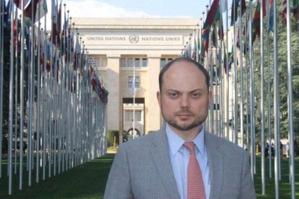 Russian opposition activist Vladimir Kara-Murza