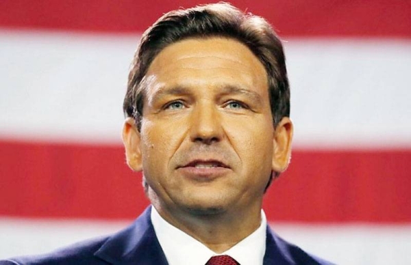 Florida Governor Ron DeSantis seen in this file photo.