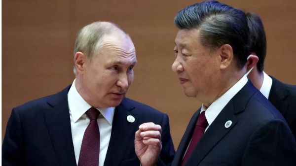 Russian President Vladimir Putin with Chinese President Xi Jinping (File photo)