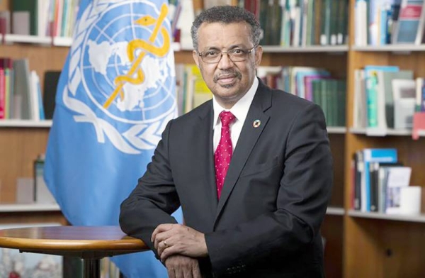 FIle photo of WHO chief Tedros Adhanom Ghebreyesus.