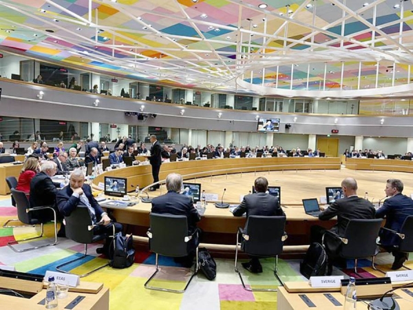 At a meeting of foreign and defense ministers in Brussels on Monday,