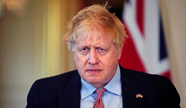 Former British Prime Minister Boris Johnson seen in this file photo.