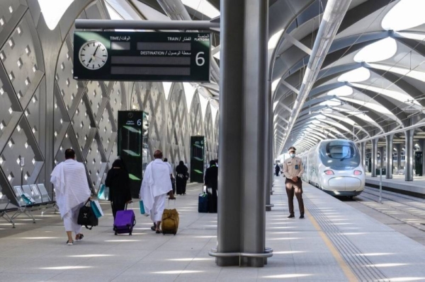 The Haramain High-Speed Railway management has increased the number of daily train trips between Makkah and Madinah to more than 100 during the holy month of Ramadan.