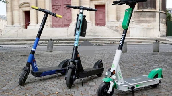 e-Scooters in Paris. — courtesy AFP