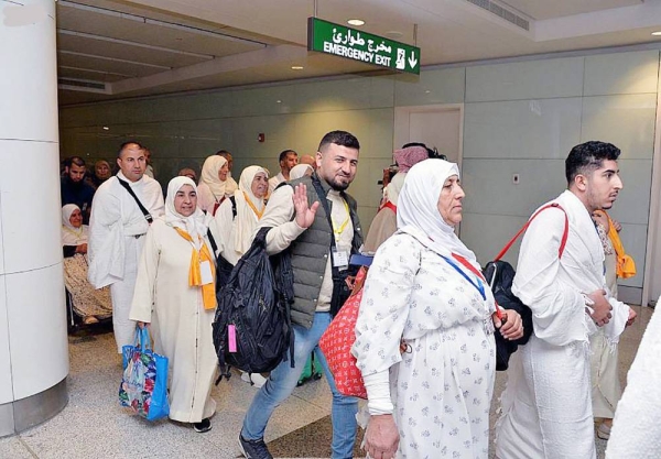 The King Abdulaziz International Airport here on Wednesday received the first regular scheduled direct flight between the Kingdom and Iraq.