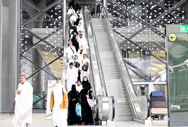 The Haramain High-Speed Railway is one of the Kingdom's projects that targets the welfare of Umrah and Hajj performers and is convenient for travelers.