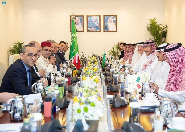 The third meeting of the Saudi-Moroccan political consultation committee in Riyadh.