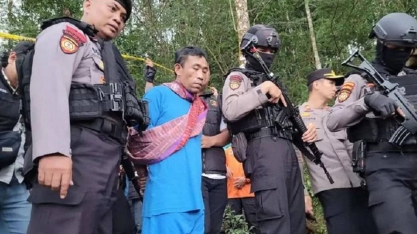 Slamet Tohari was arrested this week for at least a dozen murders