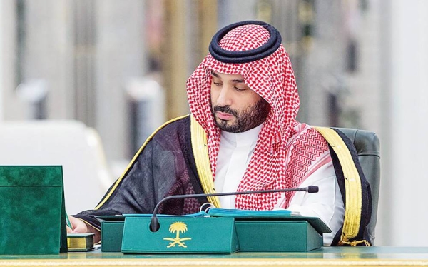 Custodian of the Two Holy Mosques King Salman chairs Cabinet session on Tuesday at Al-Salam Palace in Jeddah.