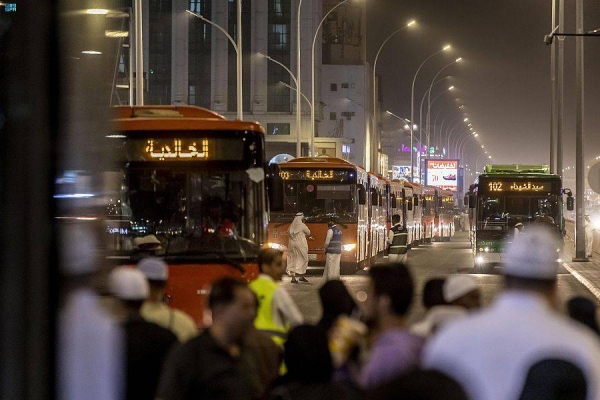 Over 1.26 million passengers benefited from the frequent transportation service to transport worshipers and visitors to and from the Prophet’s Mosque during Ramadan.