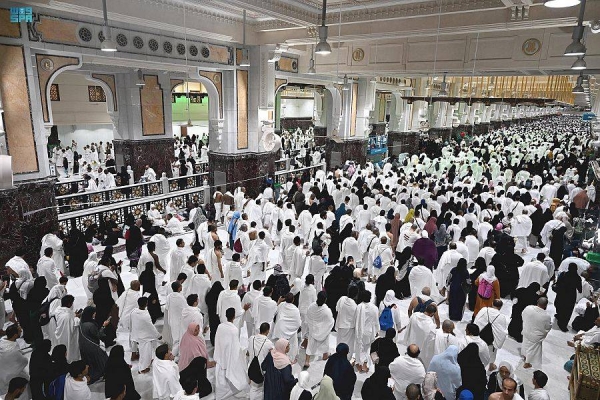 Over 2,5 million worshipers, including Umrah pilgrims and visitors, attended Khatm Al-Qur’an prayers on Wednesday, 28th night of the holy month of Ramadan, at the Grand Mosque in Makkah.