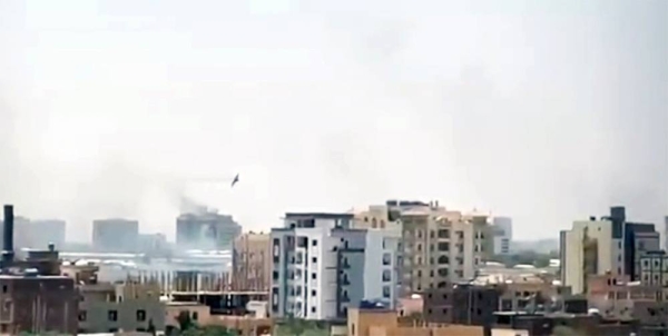 Fighting rages in Khartoum as Jet strikes rock the city.