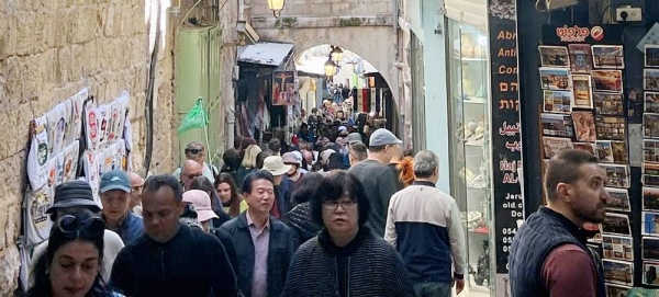 People walk through Jerusalem’s Old City. — courtesy UN News/Maher Nasser