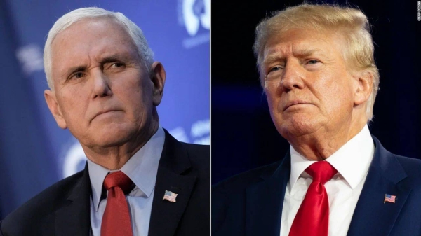 Mike Pence and Donald Trump