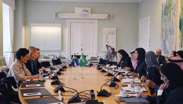 A Shoura Council delegation, headed by Assistant Speaker Dr. Hanan Bint Abdulrahim Al-Ahmadi, visited the Swedish Parliament and held several meetings with Swedish officials to discuss issues of mutual concern.