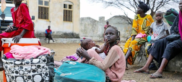 UNHCR has set up a transit center in Renk in South Sudan for people fleeing violence in Sudan. — courtesy UNHCR/Charlotte Hallqvist