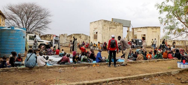 UNHCR has set up a transit center in Renk in South Sudan for people fleeing violence in Sudan. — courtesy UNHCR/Charlotte Hallqvist