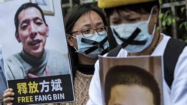 Fang Bin has been released after three years in jail, sources say